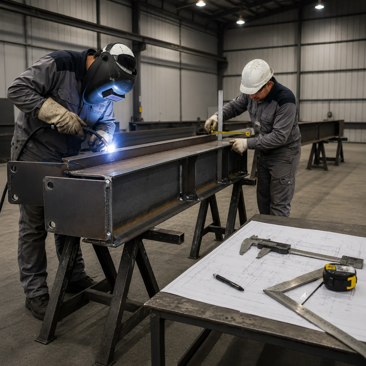 Fabricação de equipamento industrial